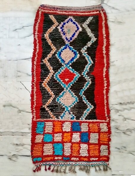 tappeto marocchino Boucherouite