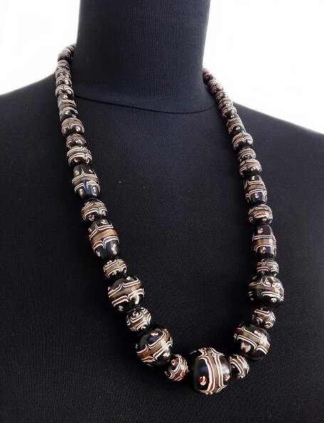 African Trade beads necklace
