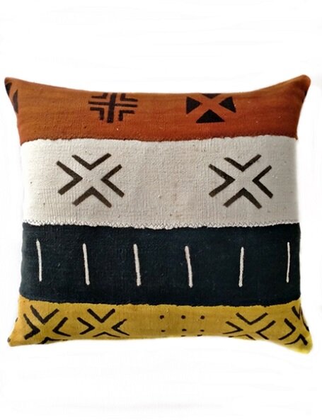 African Mudcloth Cushion